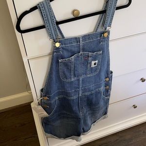 Carhartt WIP - Denim Short Overalls - Size Medium